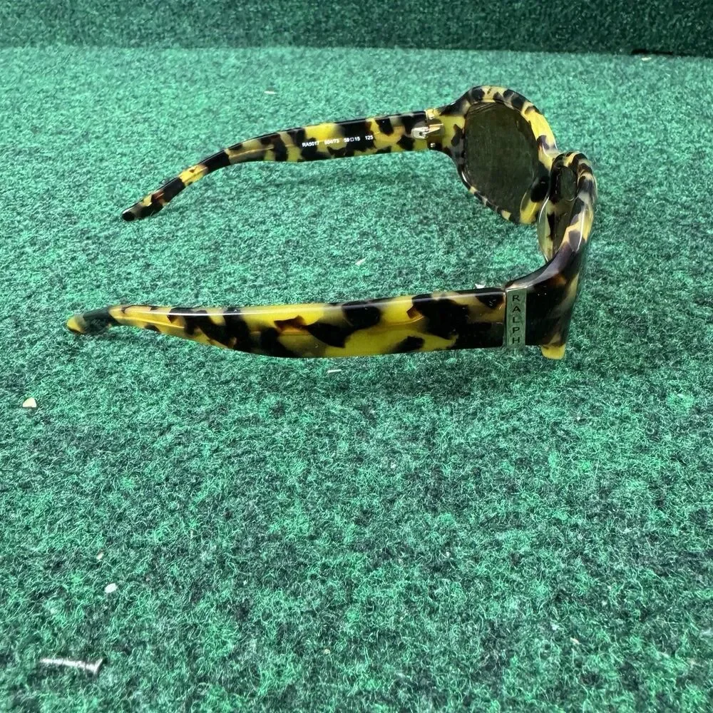 Ralph Lauren Tortoise Rectangle Wrap Frame Sunglasses RA5017 504/73 3 59 15 125